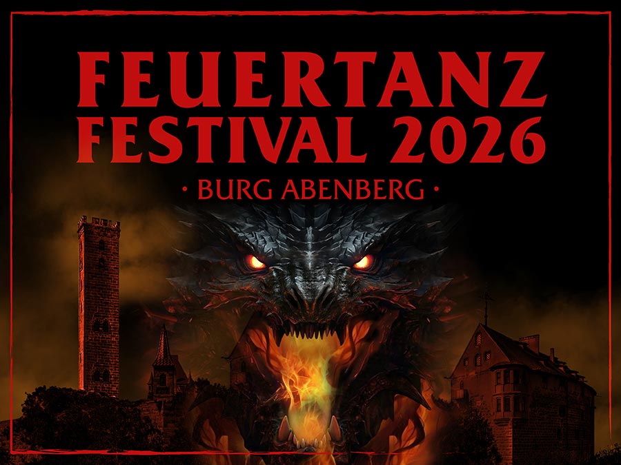 Feuertanz Festival 2026 auf Burg Abenberg
